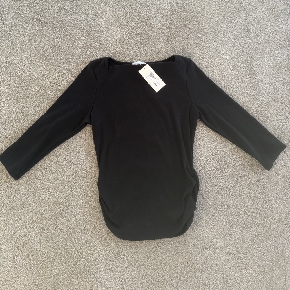Michael Stars Black Knit Top